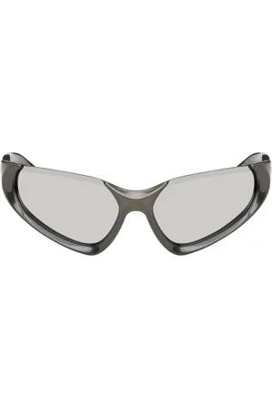 Balenciaga Gray Cat-Eye Sunglasses