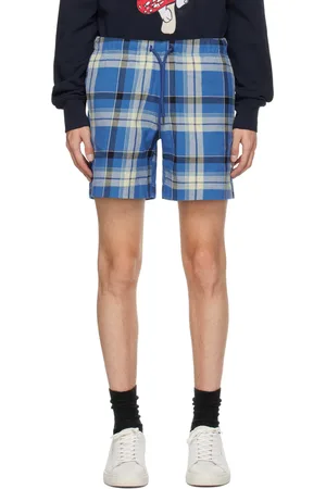 Paul Smith Blue Check Shorts