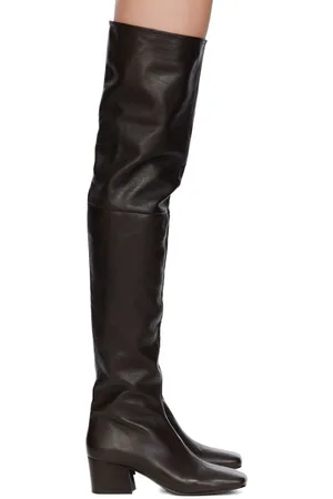 LEMAIRE Brown Leather Boots