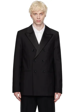 Ami Black Double Breasted Jacket