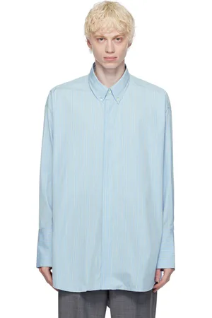 Ami Blue & White Button Down Shirt