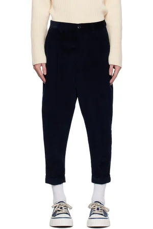 Ami Navy Carrot Oversized Trousers