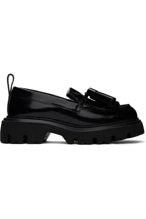 Msgm Black Tassel Loafers