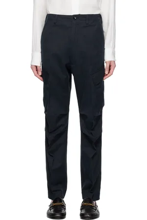 Tom Ford Navy Cuffed Cargo Pants