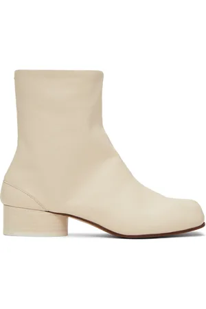 Maison Margiela Off-White Tabi Boots