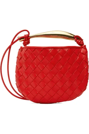 Bottega Veneta Red Mini Sardine Bag