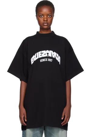 Balenciaga Black Back Flip T-Shirt