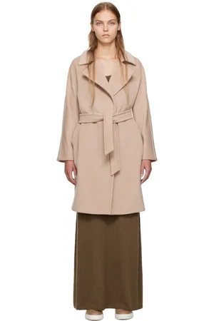 Max Mara Pink Wrap Coat