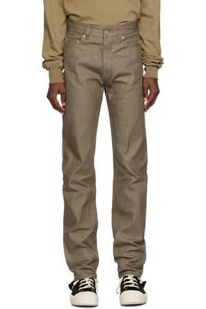 Rick Owens Khaki Detroit Jeans