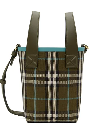 Burberry Khaki Mini London Bag