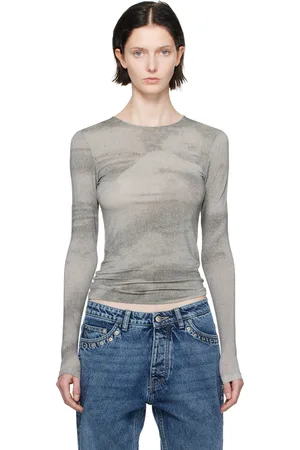 Paloma Wool Gray Arcangel Long Sleeve T-Shirt