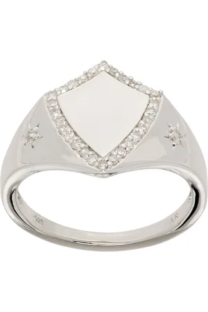 Adina Reyter Silver Shield Ring