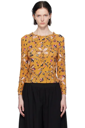 J.KIM Yellow Miniatures Long Sleeve T-Shirt