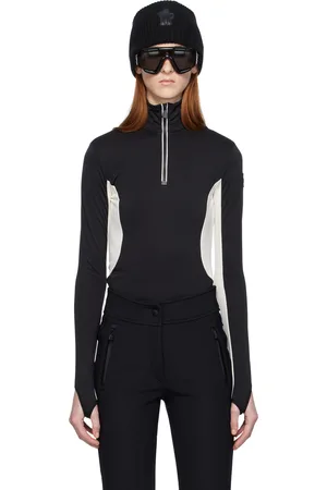 Moncler Black Zip Turtleneck