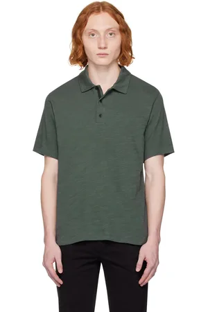 RAG&BONE Green Classic Flame Polo