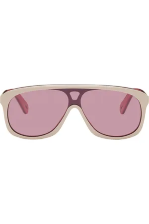 Chloé Off-White Ski Pilot Sunglasses