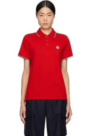 Moncler Red Patch Polo
