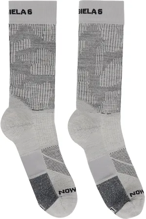 Maison Margiela single-stitch Logo Silk Socks - Farfetch