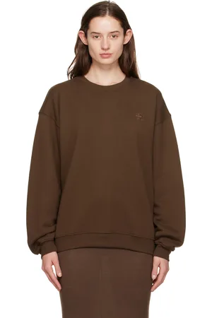 ÉTERNE Brown Oversized Sweatshirt