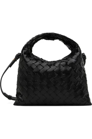 Bottega Veneta Black Mini Hop Bag
