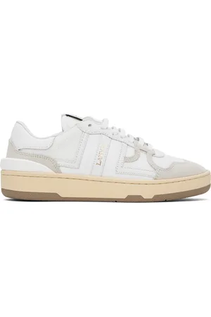Lanvin White Clay Sneakers