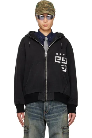 Givenchy denim best sale jacket mens