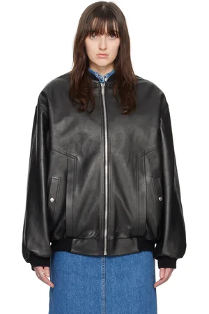 MAGDA BUTRYM Oversized Leather Jacket