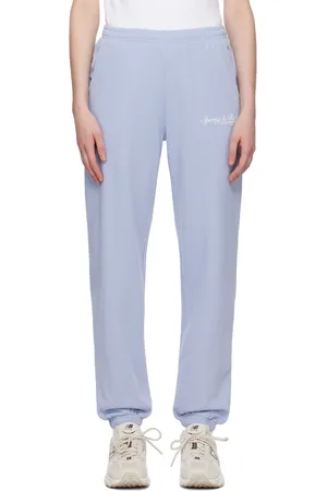 Sporty & Rich Blue French Lounge Pants