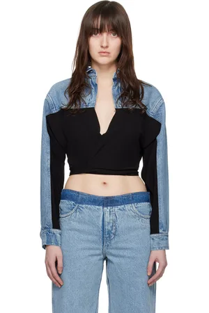 CHRISTOPHER ESBER Navy & Black Sevilla Denim Shirt