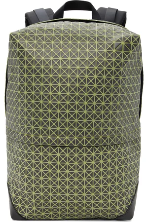 Issey Miyake Green & Black Liner Reflector Backpack