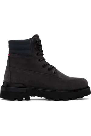 Moncler Gray Peka Boots