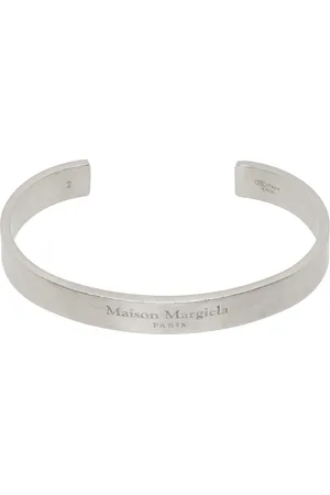 Maison Margiela Silver Logo Bracelet