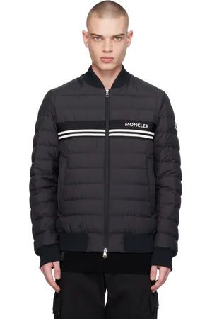 Moncler Black Patch Down Jacket