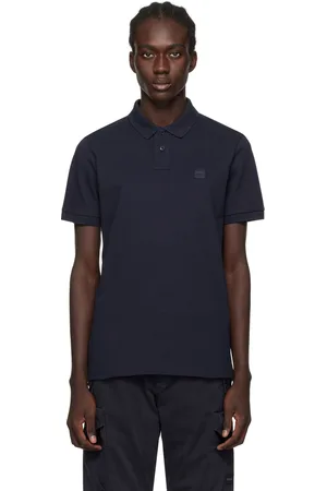 HUGO BOSS Navy Patch Polo