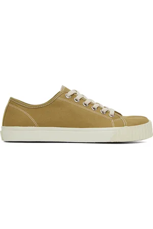 Maison Margiela Green Tabi Sneakers