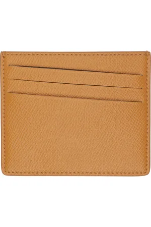 Maison Margiela Orange Four Stitches Card Holder