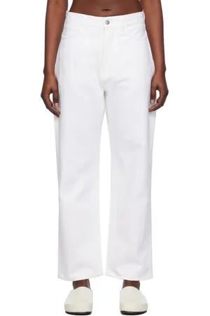 STUDIO NICHOLSON White Ruthe Jeans