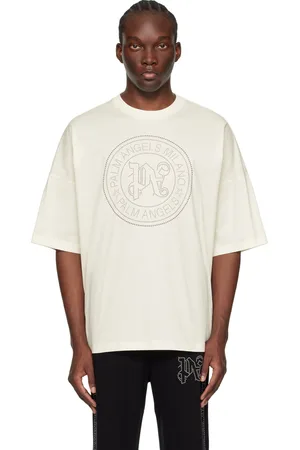 Palm Angels Off-White Milano Stud Loose T-Shirt