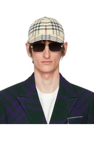 Burberry Beige Check Cap
