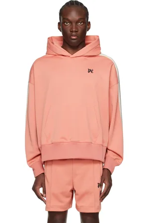 Palm Angels Pink Monogram Hoodie