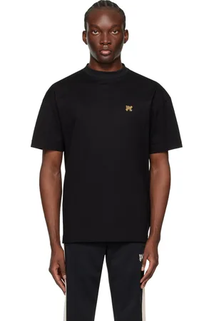 Palm Angels Black Monogram Pin T-Shirt