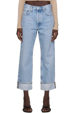 AGOLDE Blue Fran Jeans