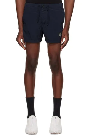 Stone Island Navy Patch Swim Shorts