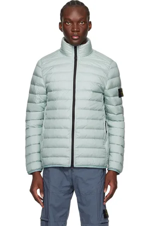 Stone Island Blue Patch Down Jacket