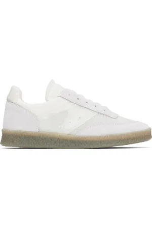 Maison Margiela White 6 Court Sneakers