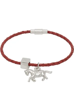 Marni Red Graphic Charm Bracelet