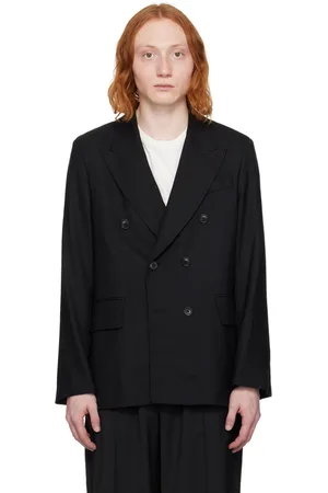 OUR LEGACY Black Unconstructed DB Blazer