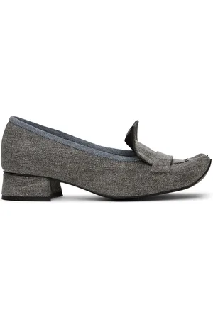 Paula Canovas Del Vas Gray Toro Loafers