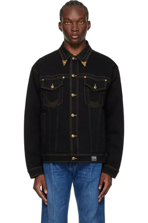 VERSACE Denim Jeans Jackets for Men prices in dubai FASHIOLA UAE