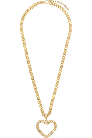 Moschino Gold Love & Peace Necklace
